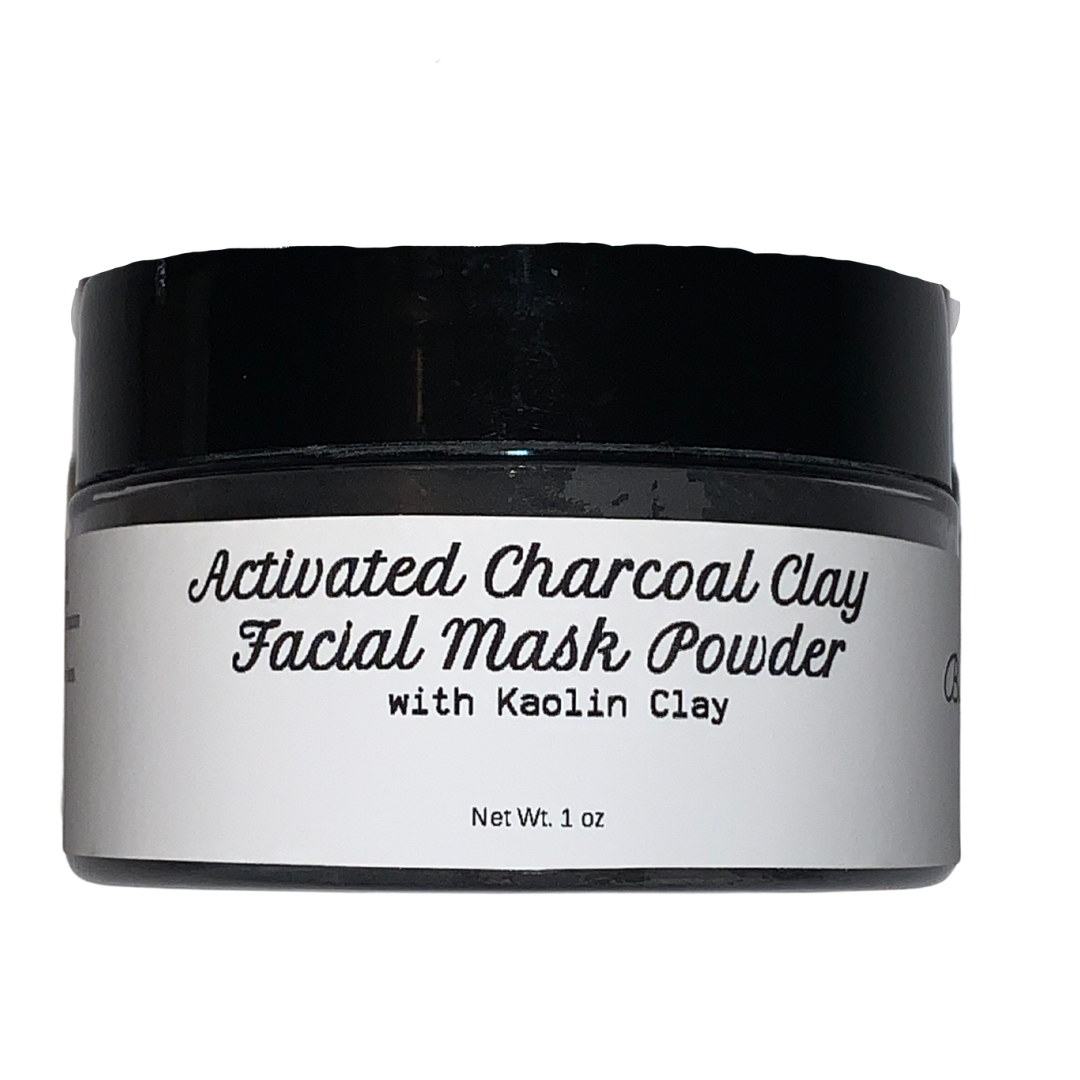 Activated Charcoal Clay Facial Mask Powder