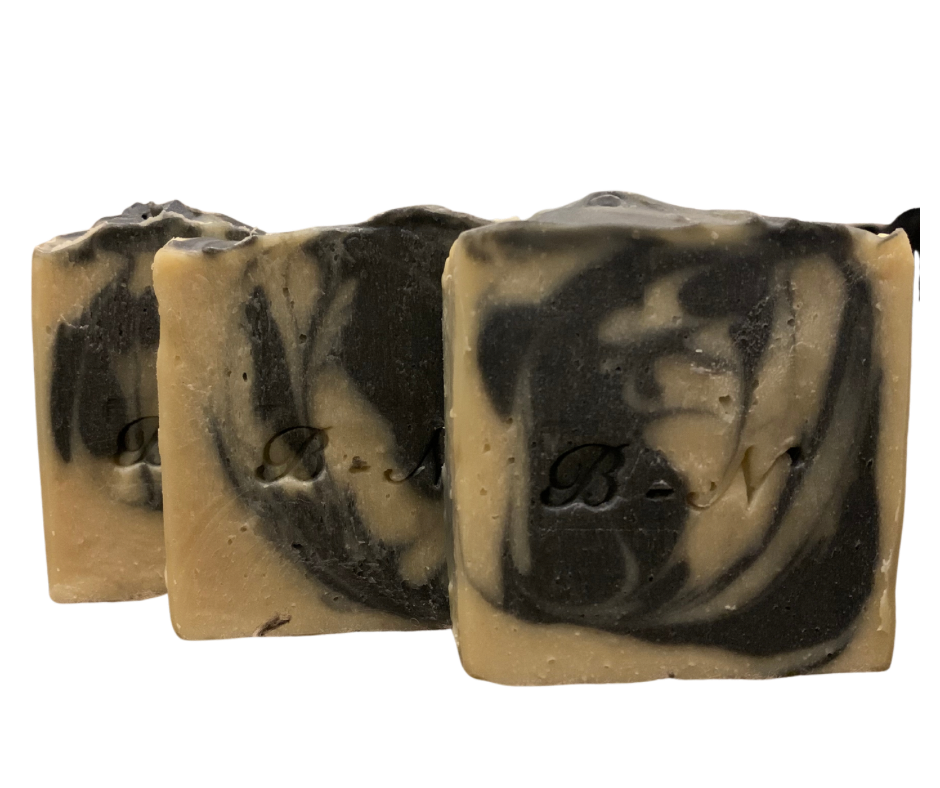 Sea Moss + Charcoal Bar Soap