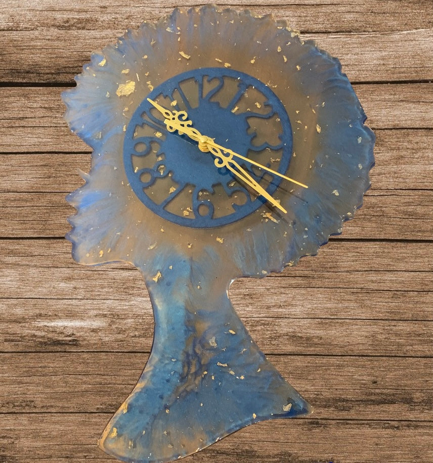 I Am (Afro Wall Clock)